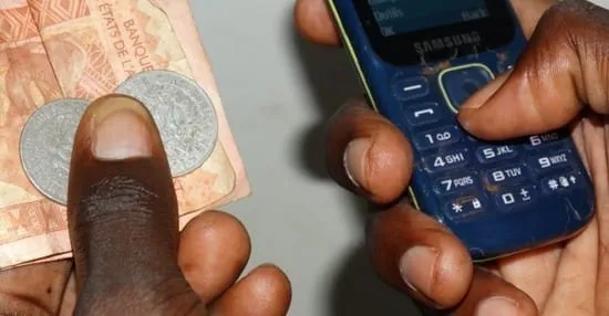 Transaction par mobile money en Afrique