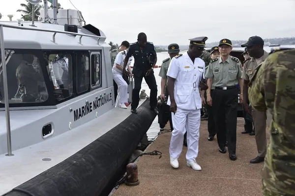 Coopération militaire : une délégation de la Marine chinoise en Côte d’Ivoire