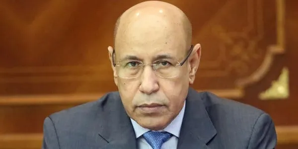 Mohamed Ould Cheikh El Ghazouani, président de la Mauritanie