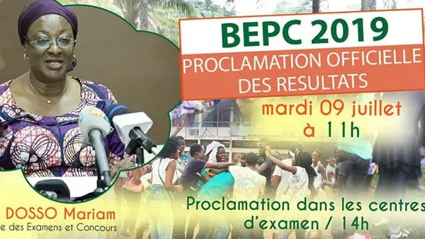 Côte d’Ivoire: les résultats du BEPC 2019 connus ce mardi