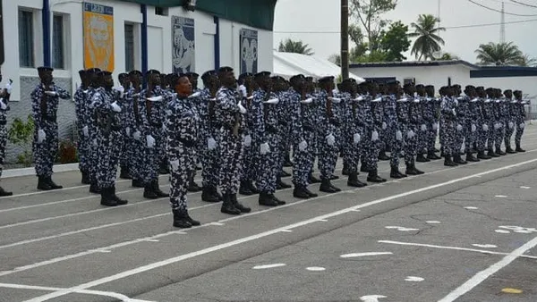 Côte d’Ivoire: 601 élèves gendarmes ivoiriens présentés au drapeau
