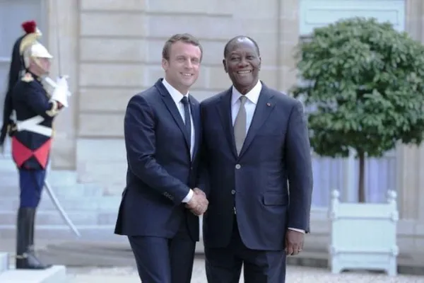 Macron Ouattara Elysée