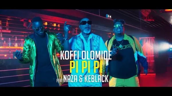 Koffi Olomide fait Pi Pi Pi avec Naza et Keblack
