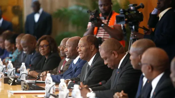 Côte d’Ivoire: liste complète des 50 membres du nouveau gouvernement
