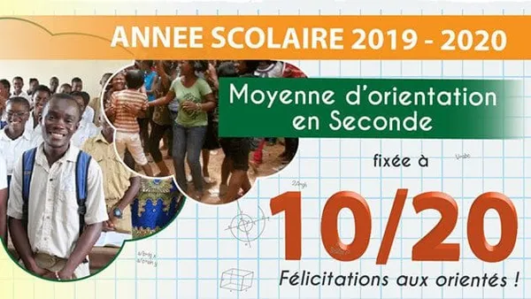 Voici la moyenne d’orientation en seconde pour la rentrée 2019-2020