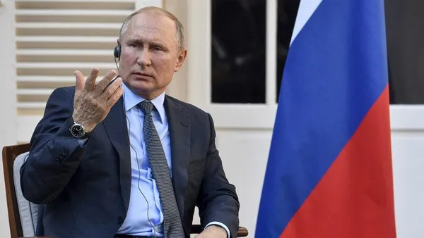 Le Président russe Vladimir Poutine