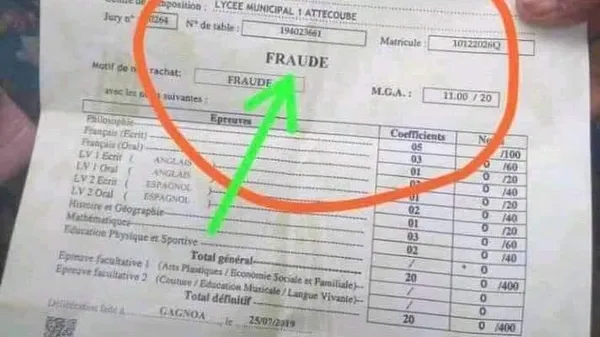 Côte d’Ivoire  examen 2019: Un syndicat  d’enseignants s’insurge contre la fraude massive observée