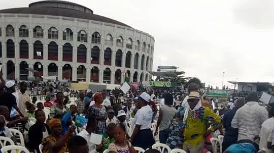 Côte d’Ivoire: voici les premières images du meeting FPI et PDCI ce 14 septembre au Parc des sports