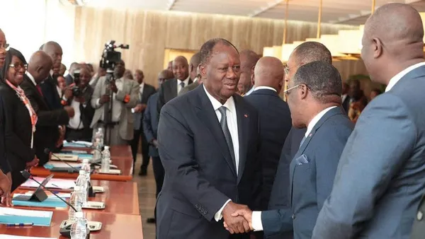 Alassane Ouattara: « ce nouveau gouvernement est un gouvernement de mission »