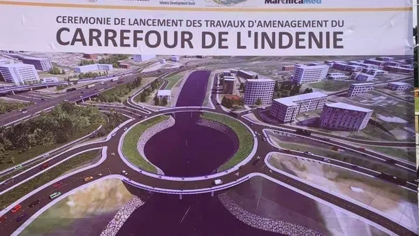 Côte d’Ivoire: voici à quoi va ressembler le carrefour de l’indenié dans 21 mois