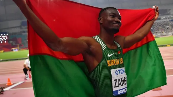 Mondiaux d’athlétisme 2019:  médaille de bronze et record d’Afrique pour Hugues Fabrice Zango