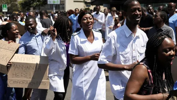 Zimbabwe: les médecins dans les rues