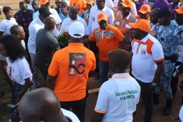 Korhogo : la jeunesse se mobilise pour une victoire écrasante du RHDP à la présidentielle 2020