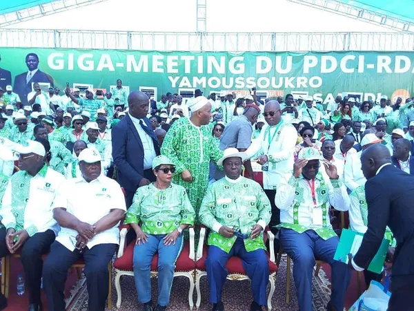 Bedié à Yamoussoukro: « la requête formulée par l’opposition sur la CEI jugée recevable par la CADH »