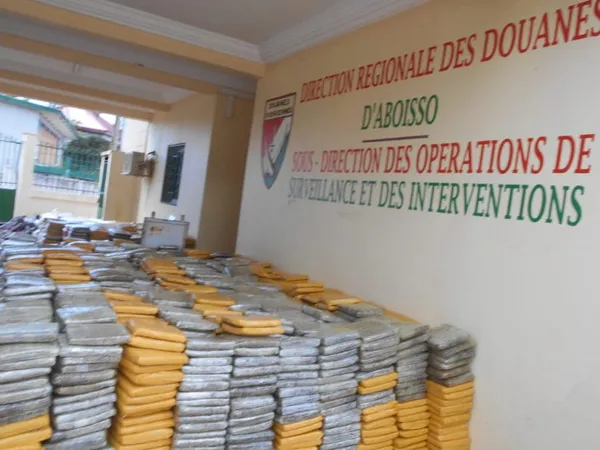 Grand-Bassam : saisie de 452 kg de drogue à Mondoukou