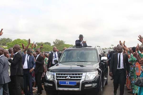 Alassane Ouattara à Katiola pour le début de sa visite dans le Hambol