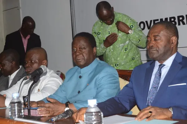 CDRP: Bédié et les présidents des partis politiques de l’opposition en ordre de bataille pour 2020