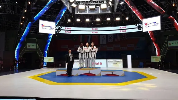 Open international de chine 2019 de taekwondo: Gbagbi Ruth en Argent