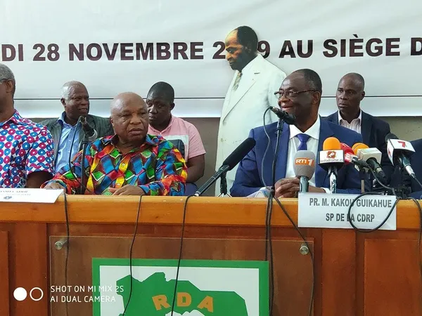 Meeting PDCI-FPI du 21 décembre 2019 :  « des individus étaient mandatés pour semer le désordre et le chaos »