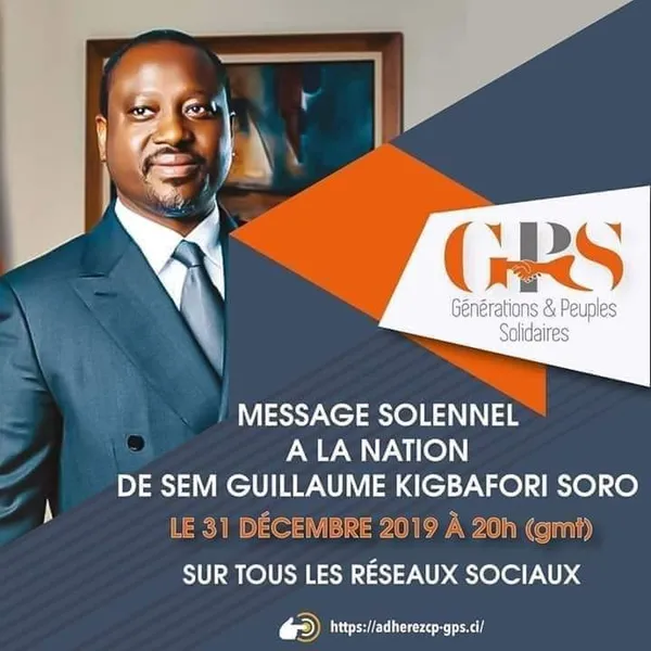 Message Nouvel 2020 : Voici le discours à la nation de Soro