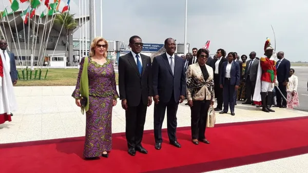 Arrivée d’Obiang Nguema à Abidjan: Un entretien est prévu entre lui et Ouattara au sujet de Soro