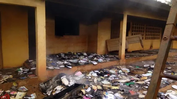 Ferké : incendie au collège privé Kyali Pauline