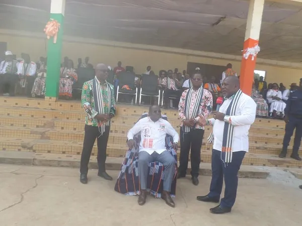 Ally Coulibaly et Kalil Konaté investis coordinateurs régionaux RHDP de la région du Hambol