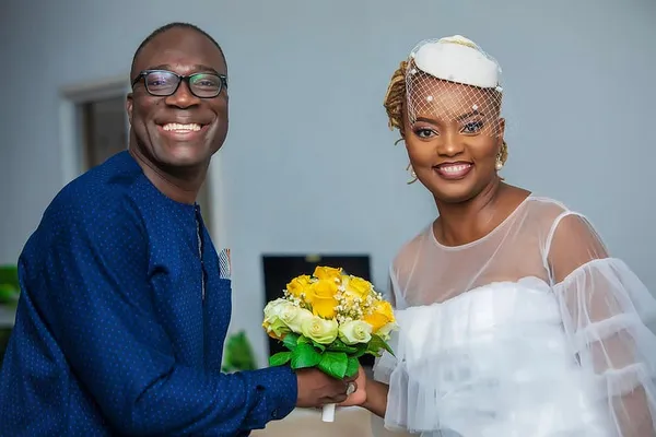 Mariage Edith Brou Jacob Bleu : photos et images d’une union