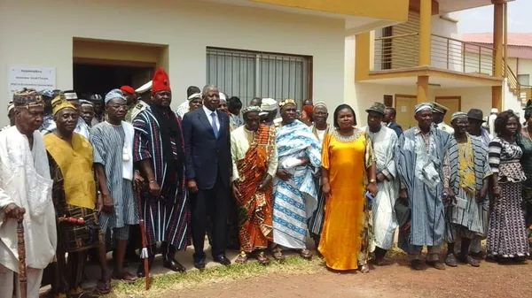 Adama Toungara à Man en campagne pour 2020