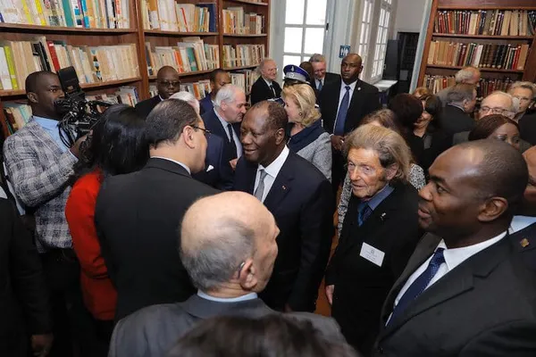 Ouattara depuis la France : « ma première rencontre avec le Président Houphouët date de 1970 »