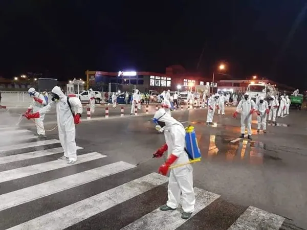 Lutte contre Coronavirus : Abidjan lave et désinfecte enfin ses rues