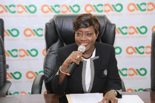 La ministre de l'Éducation nationale, Mariatou Koné