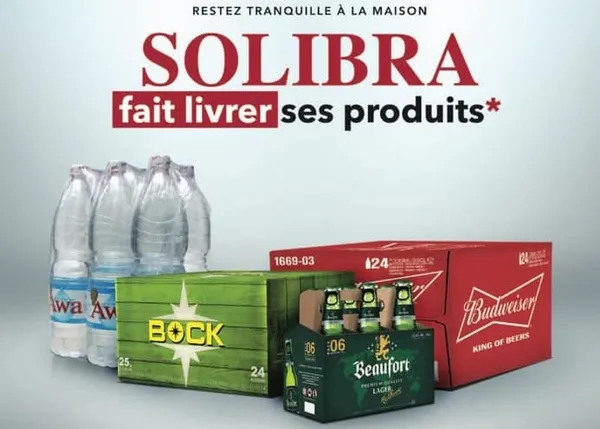 Coronavirus en Côte d’Ivoire : Solibra livre bières et packs d’eau à domicile