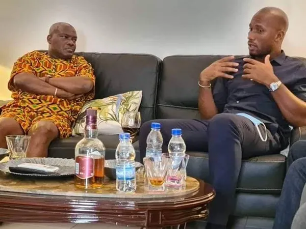 Election FIF : Bernard Adou, président d’ASI d’Abengourou rencontre Drogba