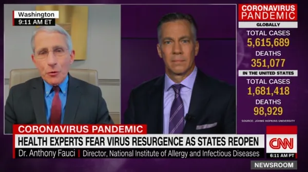Une deuxième vague de COVID-19 aux Etats-Unis n’est « pas inévitable », selon Anthony Fauci – Actualités 27/05/2020