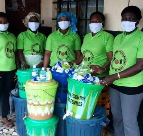 Covid-19 :  des femmes de Tafiré offrent des produits hygiéniques à des écoles – Actualité ivoirienne 25/05/2020