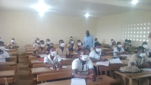 Covid 19: les mesures barrières respectées au collège privé Euphrate de Grand Lahou – Actualité ivoirienne 26/05/2020