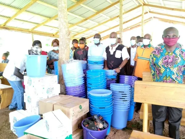 RHDP de Koun-Fao 2 : la coordination  remet des kits sanitaires