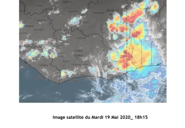 Alerte météorologique : la Côte d’Ivoire sera touchée par de fortes pluies ce 19 mai 2020