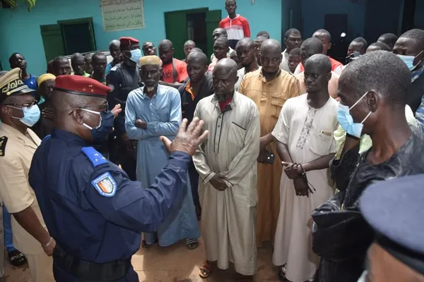 Affaire destruction de la grande mosquée de Yorobodi : le Général Apalo Touré sur le lieu du conflit