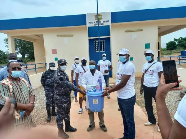Covid-19: Le poste de police frontière de Koguienou doté de kits de protection – Actualité ivoirienne 01/06/2020