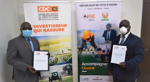 Une convention signée entre  l’Agence Côte d’Ivoire PME et la Caisse des dépôts et consignations – Actualité ivoirienne 03/06/2020