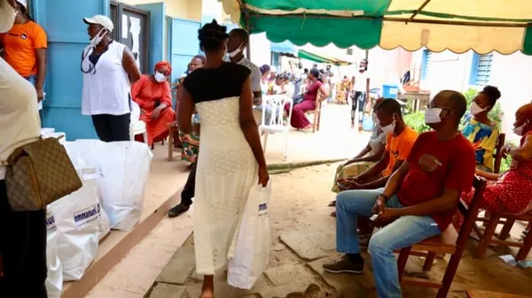 Covid 19 : La team Emmanuel partenaires offre des vivres aux populations vulnérables – Actualité ivoirienne 03/06/2020
