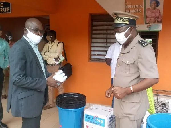 Covid-19 : Le lycée de Kouto reçoit du matériel de prévention de Bruno Koné – Actualité ivoirienne 03/06/2020