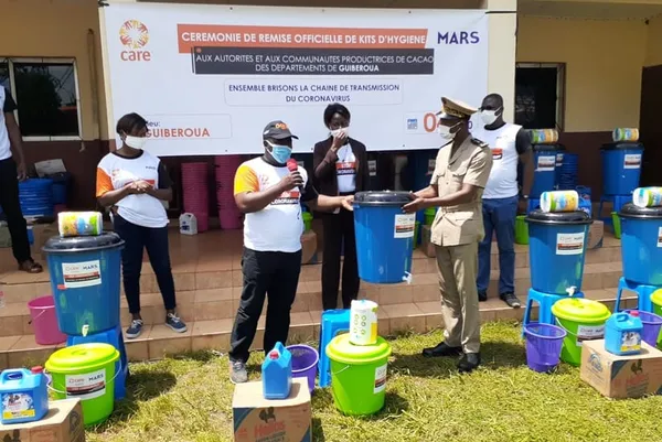 Covid-19: L’Ong Care offre Kits sanitaires aux services publics et populations de Guibéroua – Actualité ivoirienne 05/06/2020