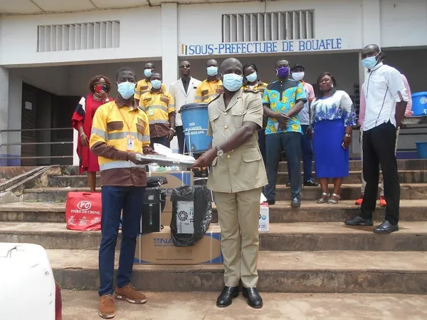 COVID-19 : Une société minière offre du matériel informatique à la sous-préfecture de Bouaflé – Actualité ivoirienne 05/06/2020