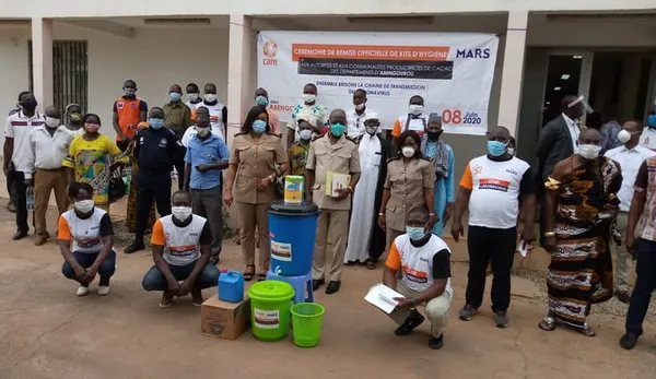 Covid-19: CARE international fournit des kits sanitaires aux communautés et structures publiques d’Abengourou – Actualité ivoirienne 09/06/2020