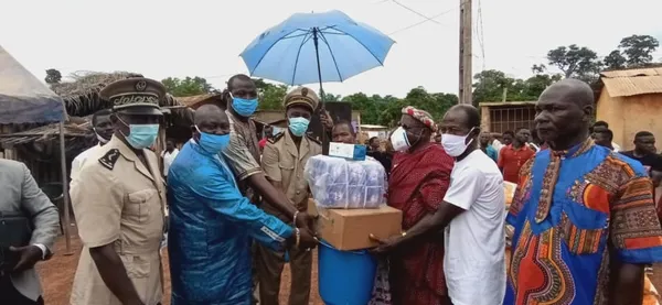 Covid 19 : des vivres et non vivres offerts aux populations de Angamankro – Actualité ivoirienne 10/06/2020