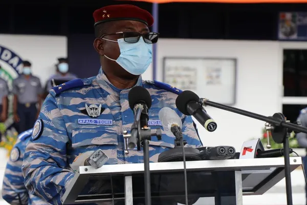 Ecole de gendarmerie d’Abidjan : le général Apalo donne des instructions fermes aux élèves