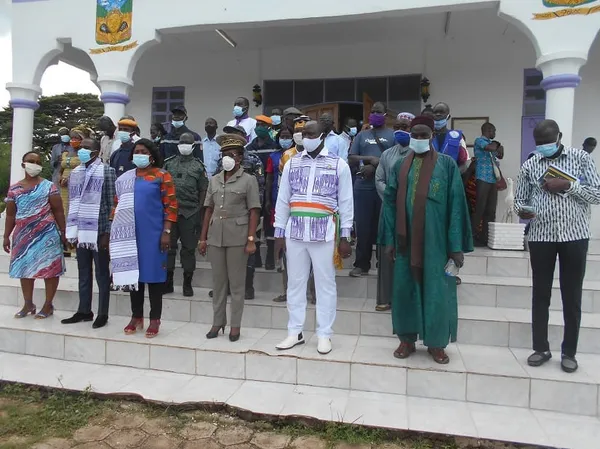 Le maire de Bouaflé salue le CNDH – Actualité ivoirienne 11/06/2020